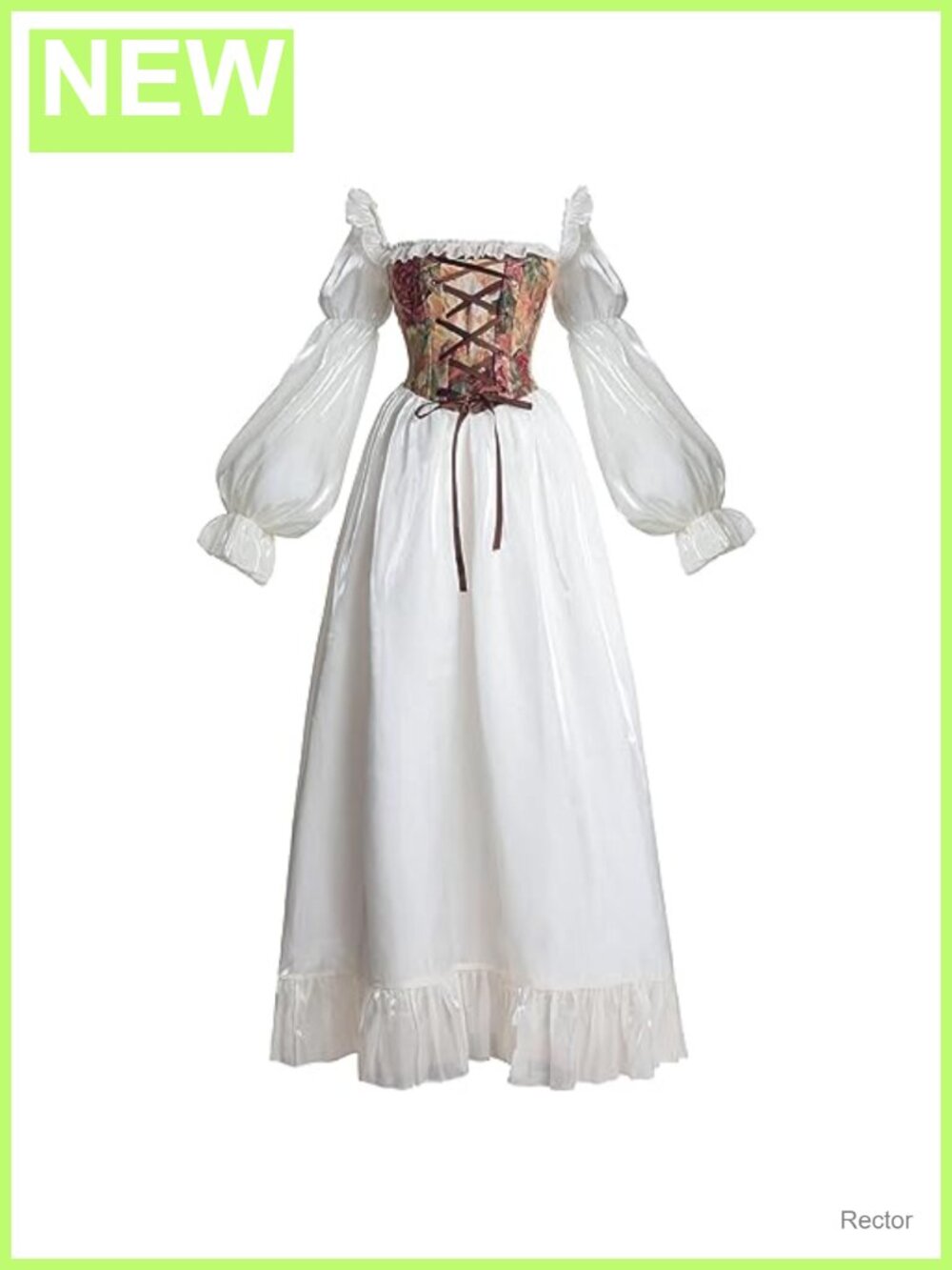 Renaissance Victorian Ball Gown Medieval Costume Dress